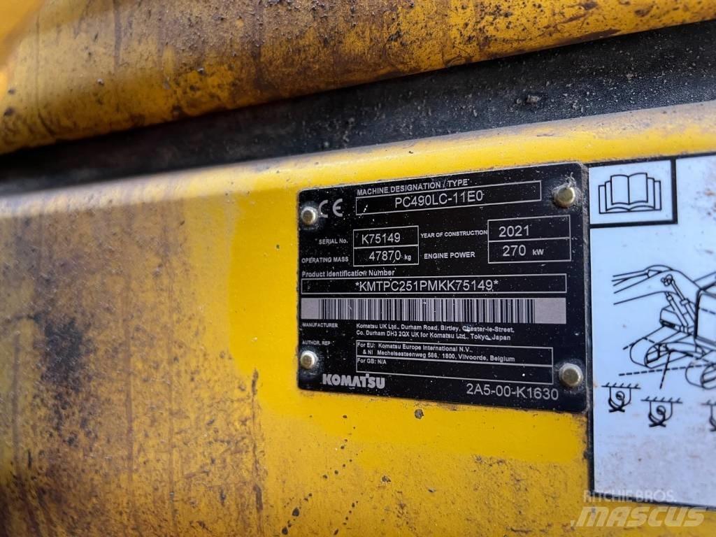 Komatsu PC490LC-11EO Excavatoare pe șenile
