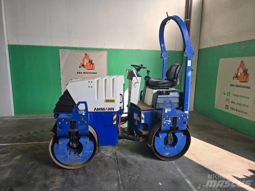 Ammann AV 40 Cilindri compactori dubli