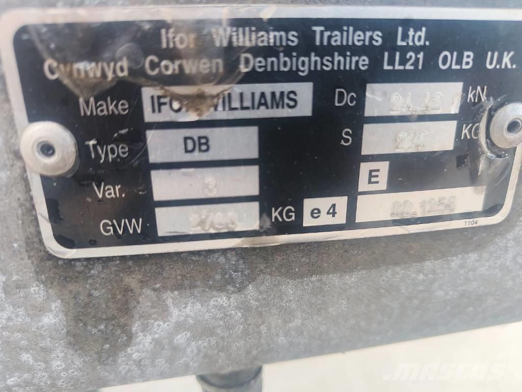 Ifor Williams GX 84 Alte remorci