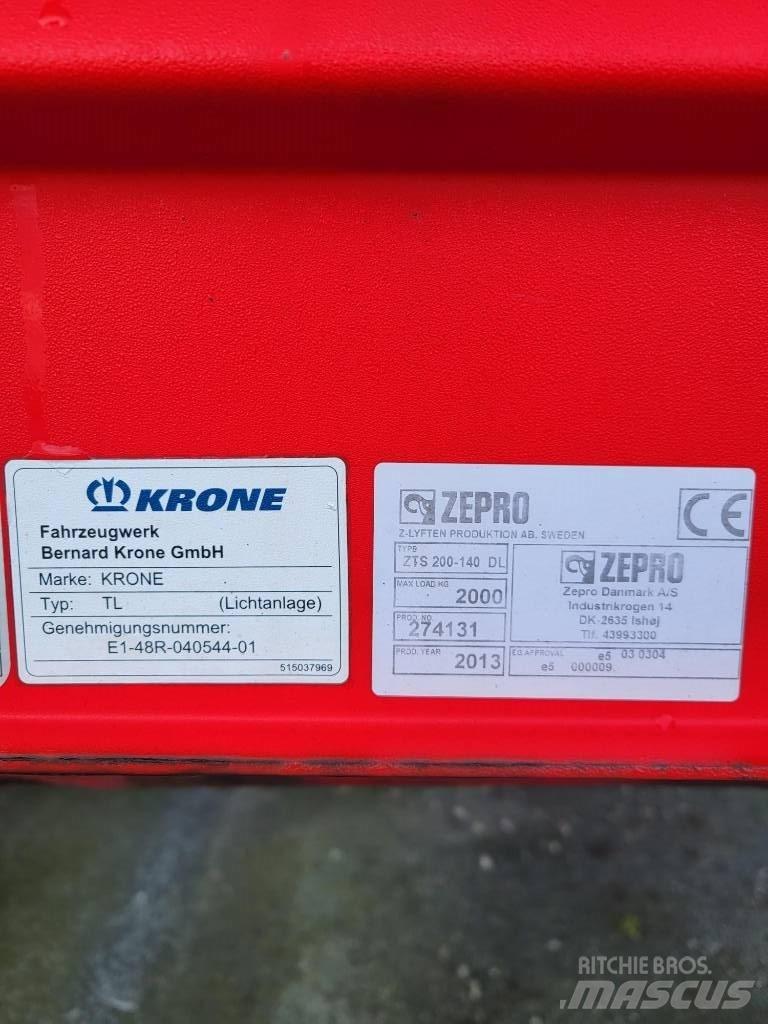 Krone SDP 27 Semi-remorca speciala