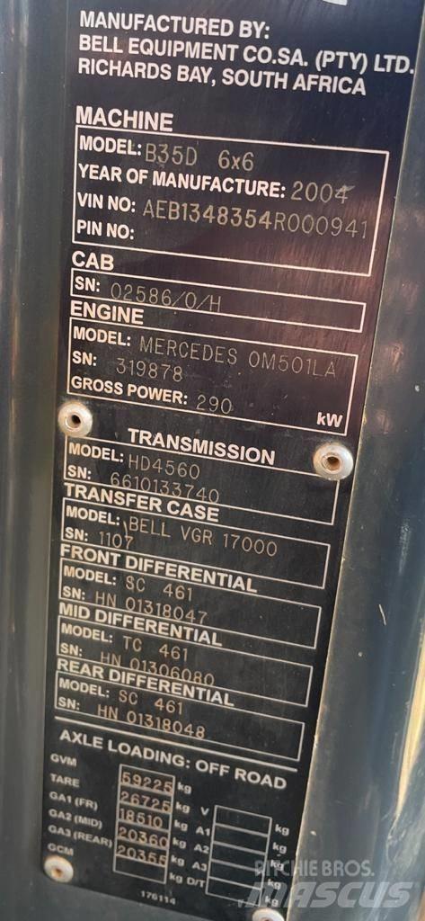 Bell D35D Transportoare articulate