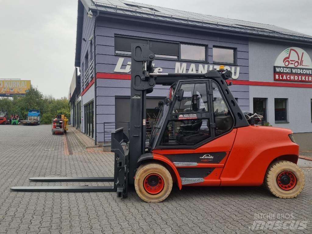Linde H80T-03/1100 Stivuitor GPL