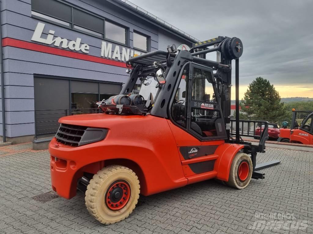 Linde H80T-03/1100 Stivuitor GPL