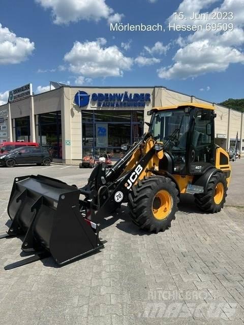 JCB 407 Incarcator pe pneuri