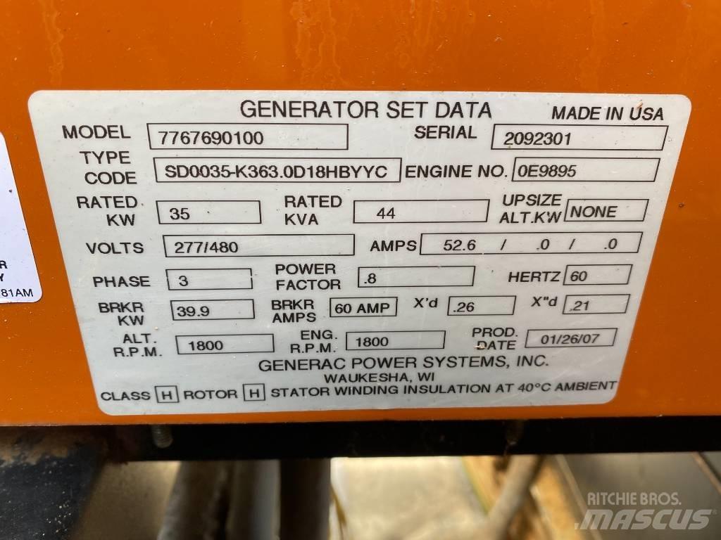 Generac 35 KW Generatoare Diesel