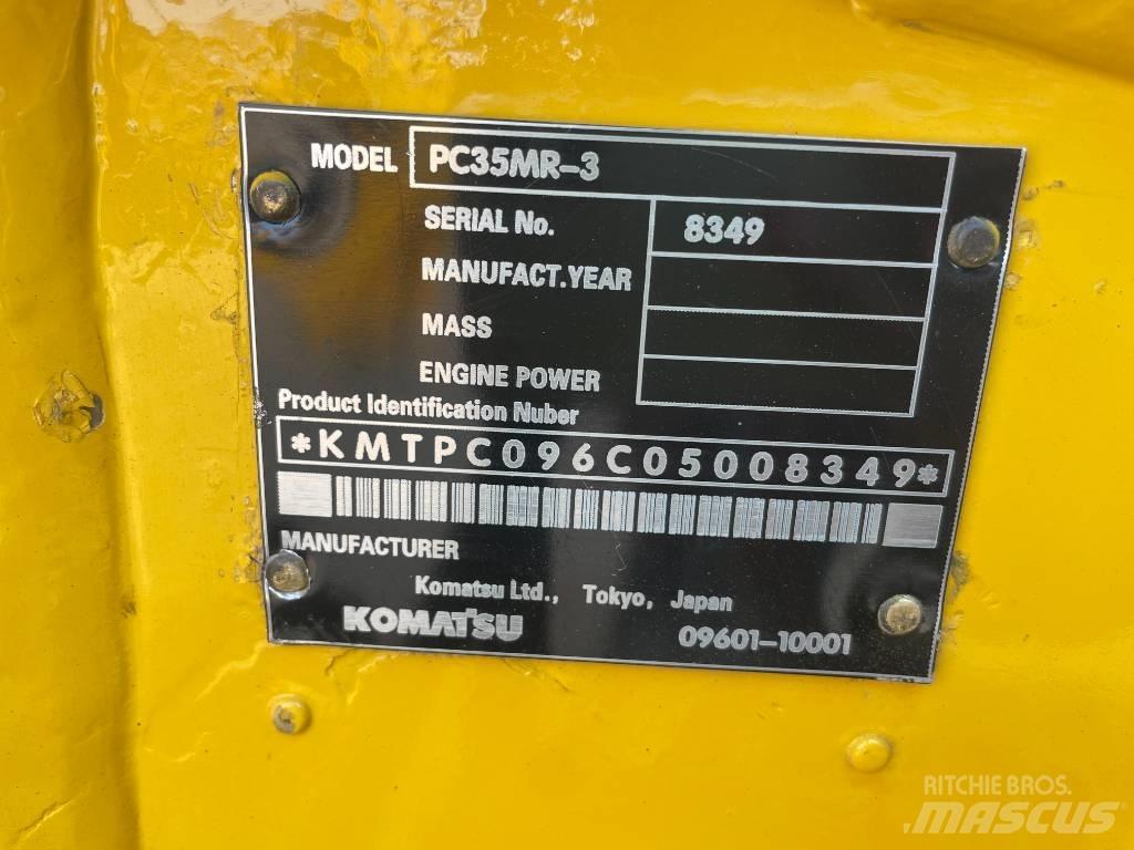 Komatsu PC 35 Mini excavatoare < 7t