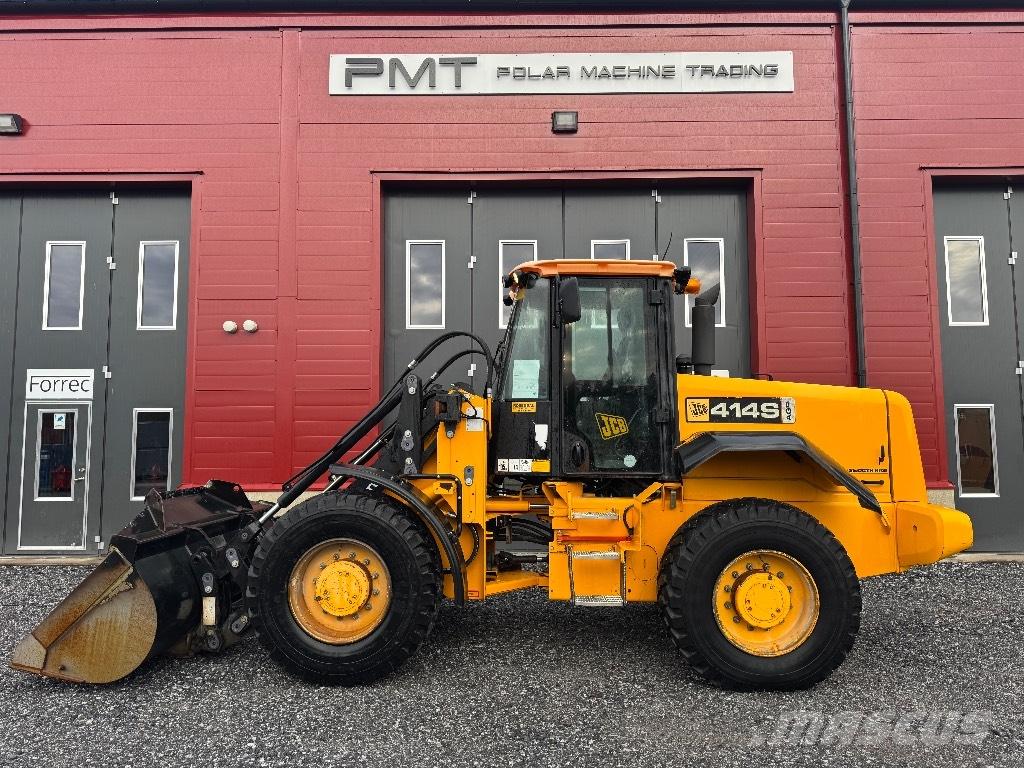 JCB 414 S  4153h 8,9t Incarcator pe pneuri