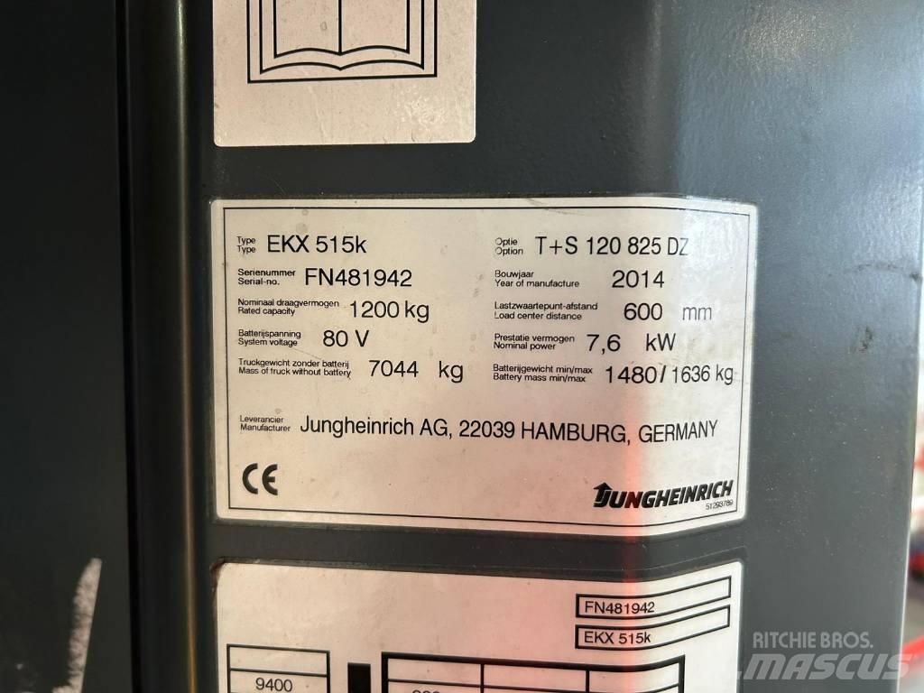 Jungheinrich EKX515k Stivuitoare pentru comisionare(logistica)
