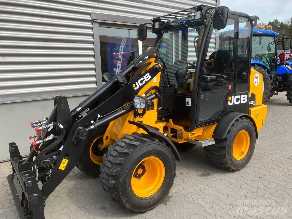 JCB 403 Incarcator pe pneuri