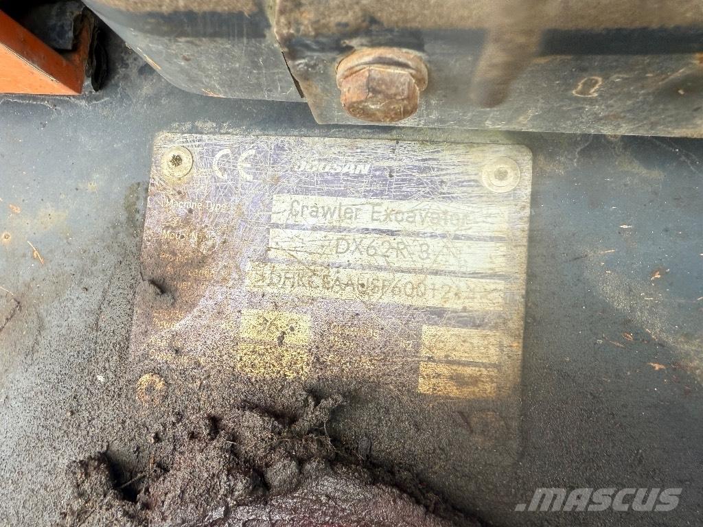 Doosan DX 62 R-3 Mini excavatoare < 7t