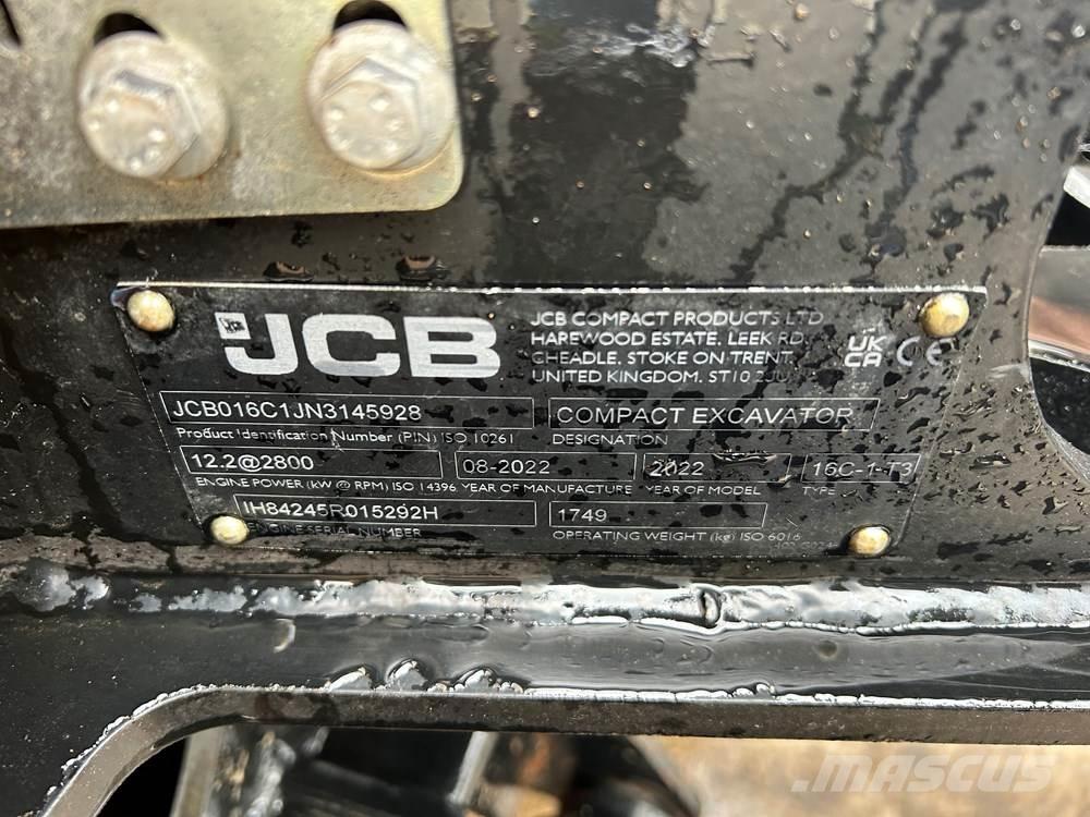 JCB 16C-1 Mini excavatoare < 7t