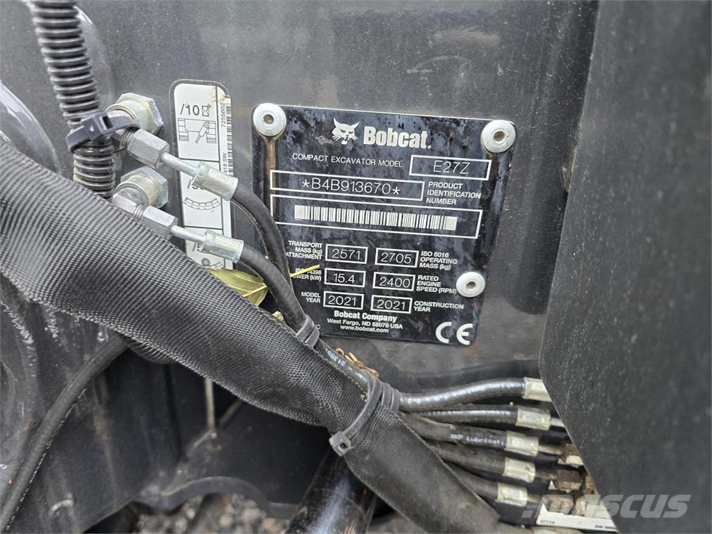 Bobcat E27z Mini excavatoare < 7t
