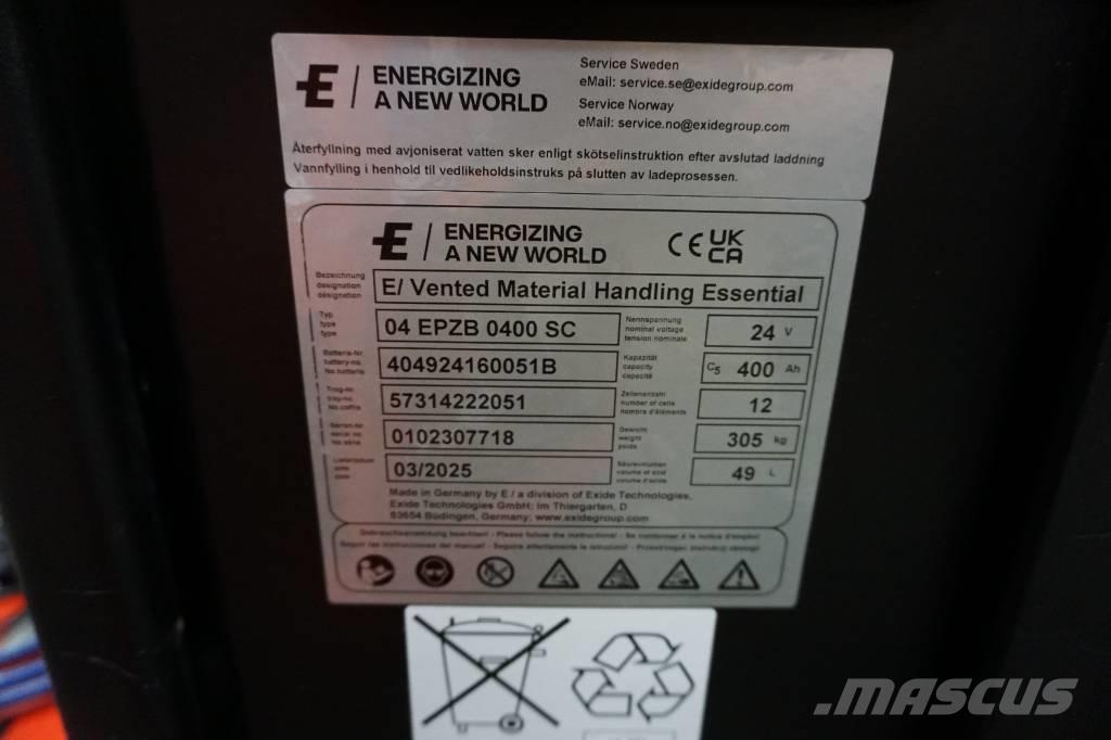 Toyota LPE250 Transpaleta cu platforma