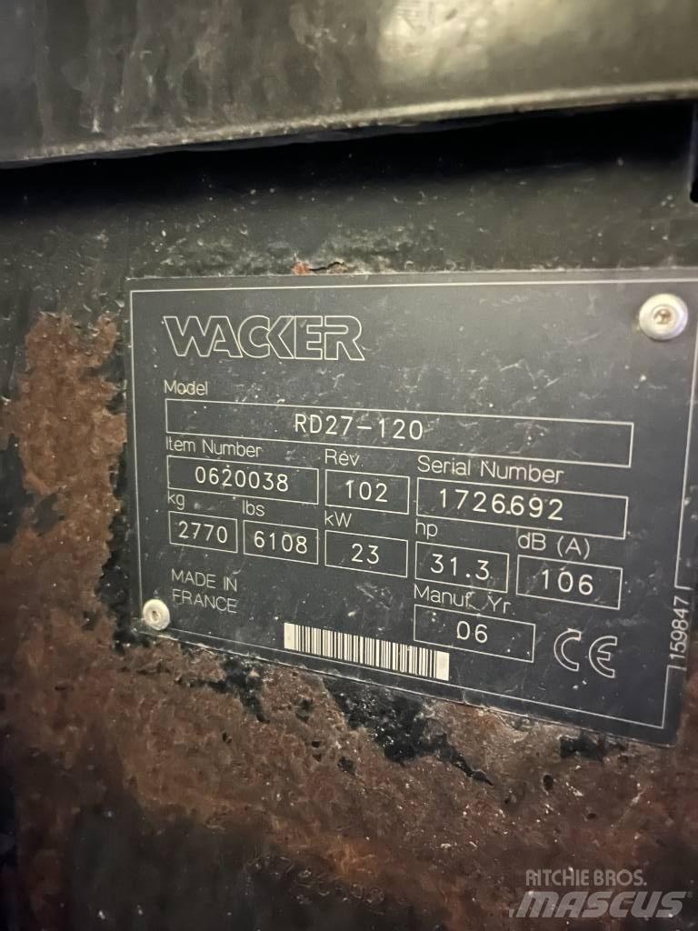 Wacker RD27 Compactoare sol