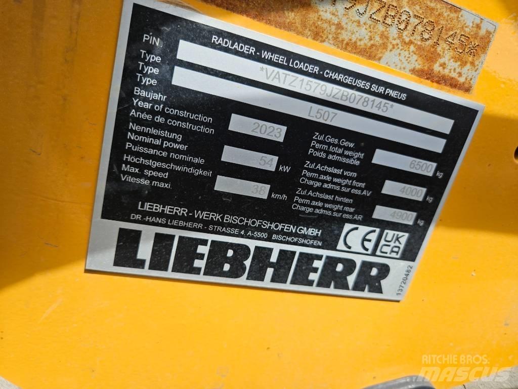 Liebherr L 507 S Incarcator pe pneuri