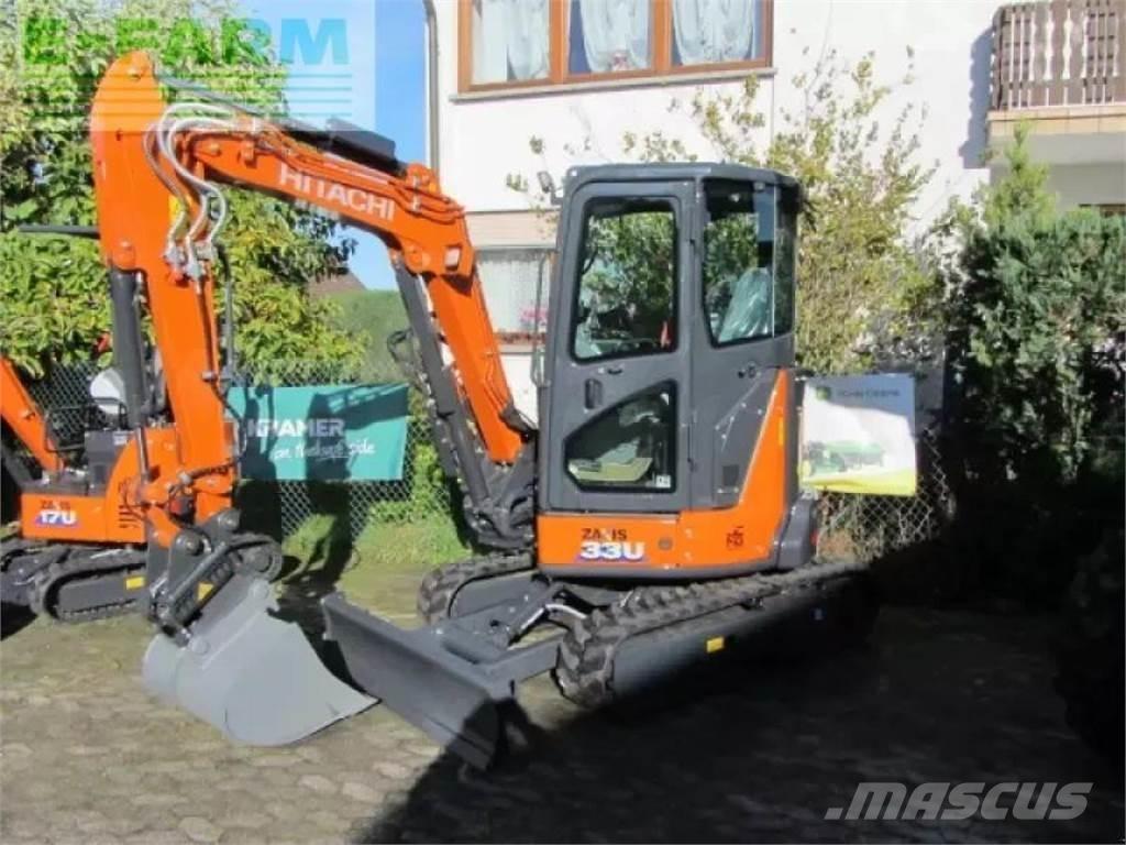 Hitachi zx 33 u-6 Excavatoare cu roti