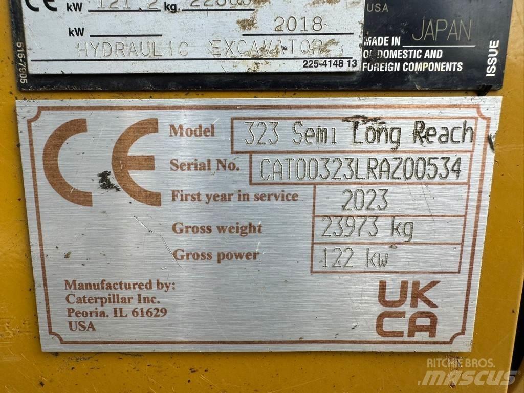 CAT 323 Excavatoare pe șenile
