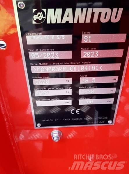 Manitou TMM25 4W Stivuitoare montate pe camioane