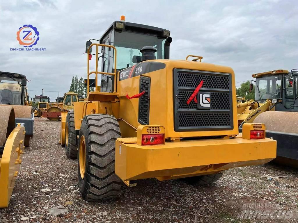 Lingong L 856 Incarcator pe pneuri