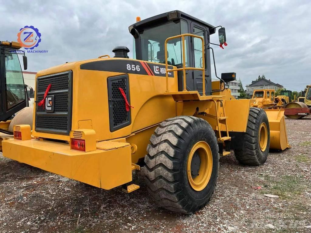 Lingong L 856 Incarcator pe pneuri