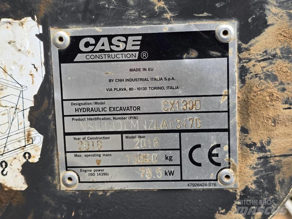 Case CX130 D Excavatoare pe șenile
