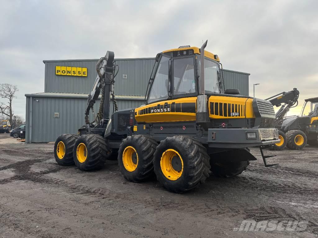 Ponsse Ergo 8W Combine forestiere