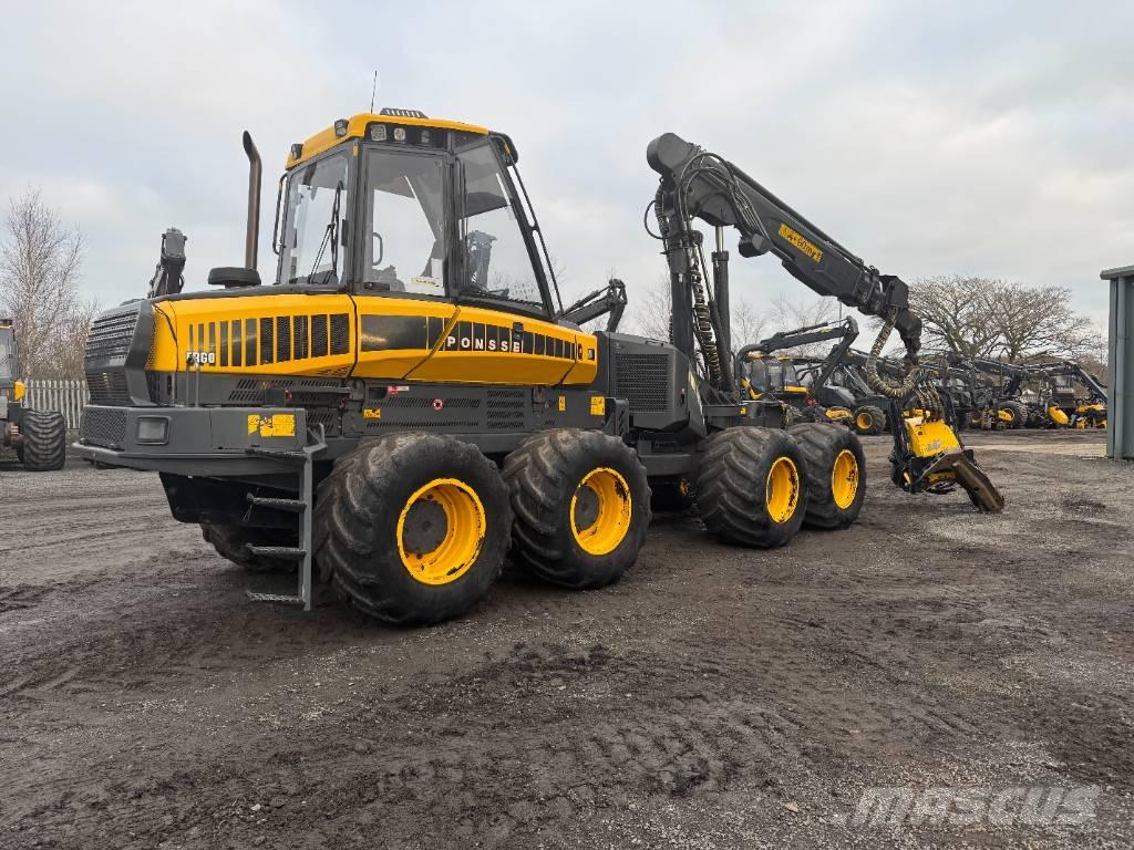 Ponsse Ergo 8W Combine forestiere