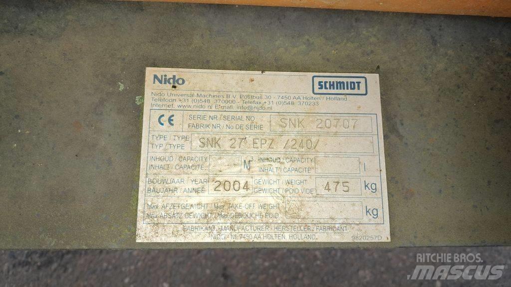 Nido SNK27 EPZ Lame pentru dezapezire si pluguri