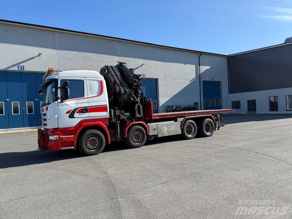 Scania R 480 Camioane cu macara