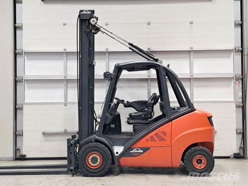 Linde H35D-02 Stivuitor diesel