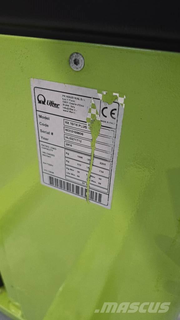 Pramac RX 10/16 Transpaleta manuala