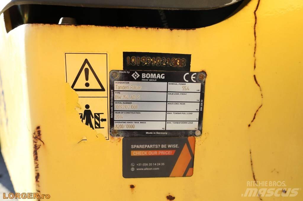 Bomag BW 154 AD-5 Cilindri compactori dubli