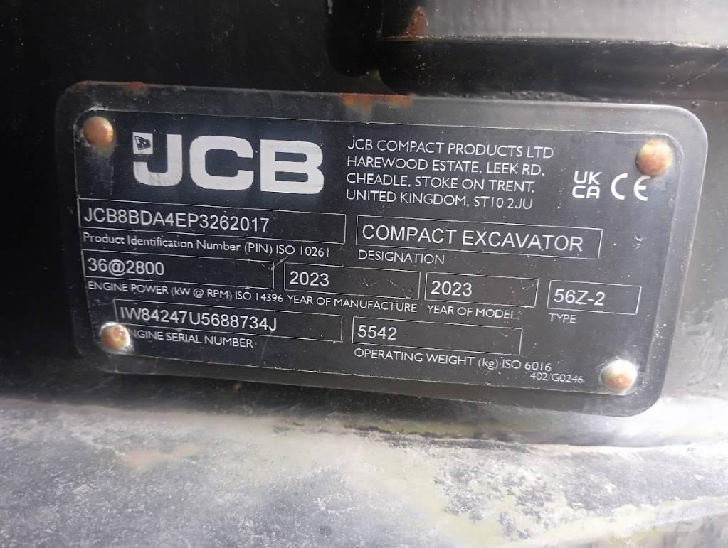 JCB JCB 56Z-2 Mini excavatoare < 7t