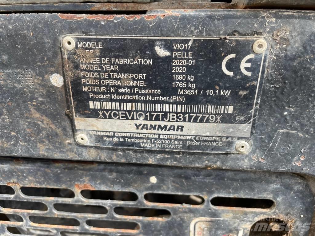 Yanmar Vio 17 U Mini excavatoare < 7t
