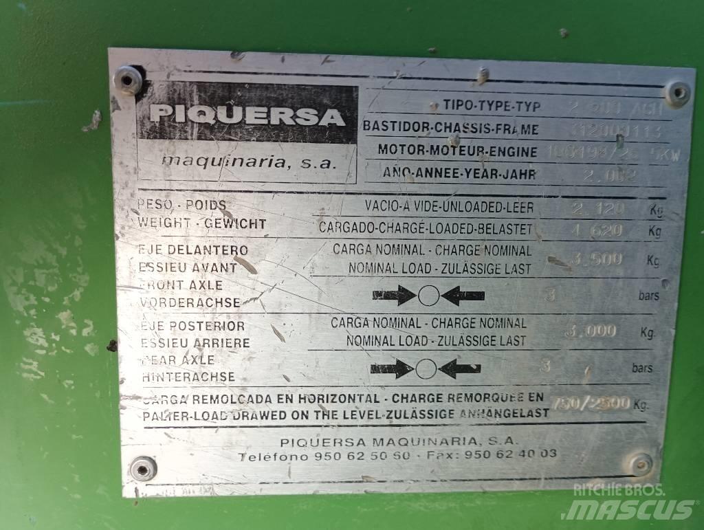 Piquersa 2500 ACH Minitractor de teren
