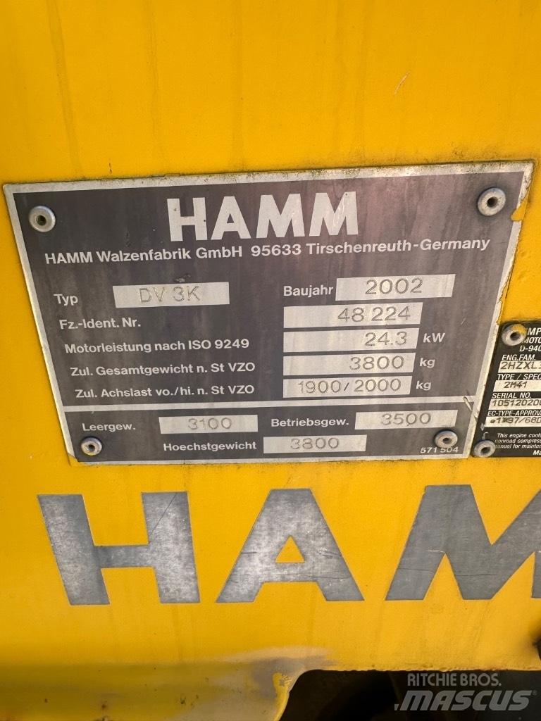 Hamm DW3 tromble Alti cilindri compactori