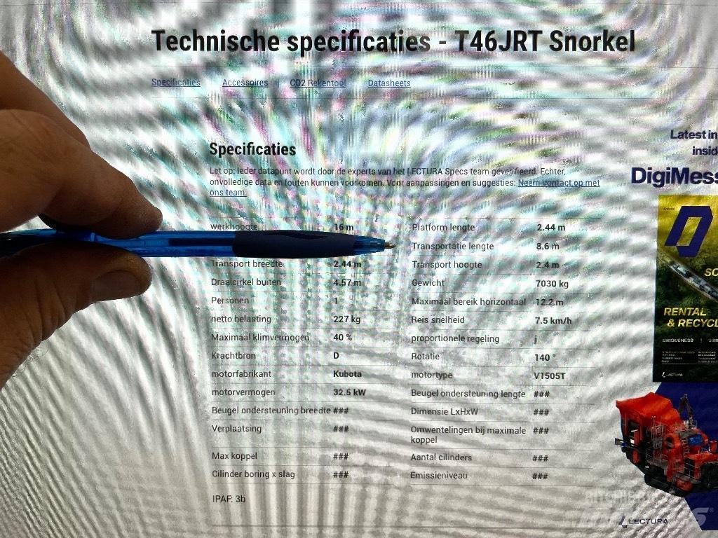 Snorkel T 46 J RT Nacele cu brat articulat