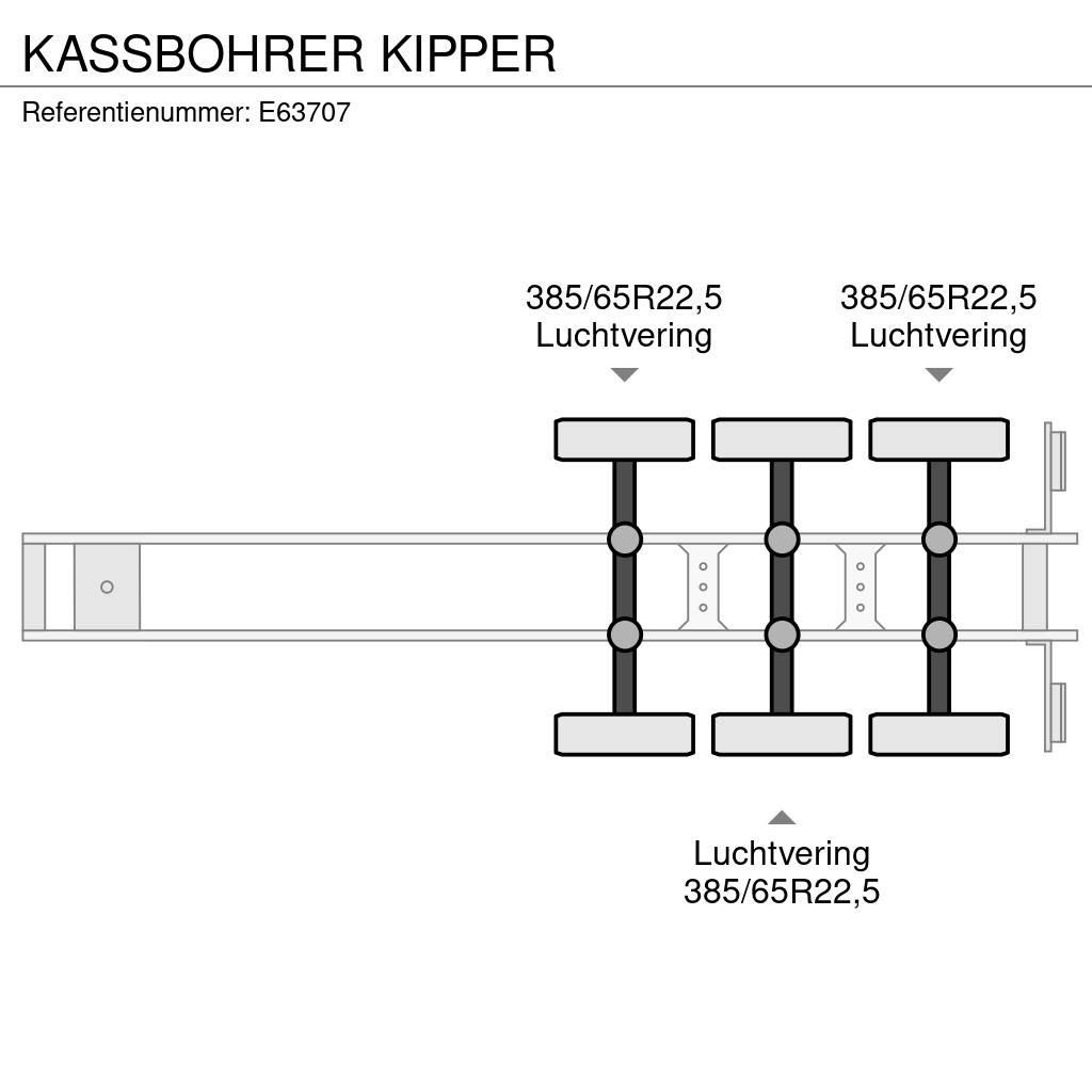 Kässbohrer KIPPER Semi-remorca Basculanta