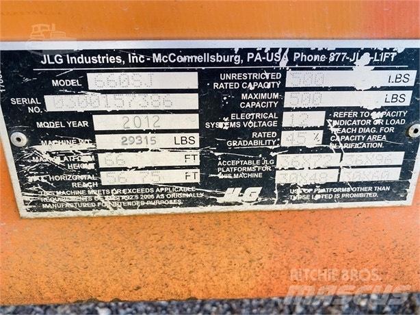 JLG 600 SJ Nacele cu brat telescopic