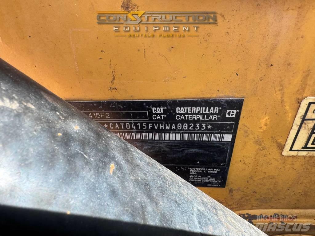 CAT 415F 2 Buldoexcavatoare
