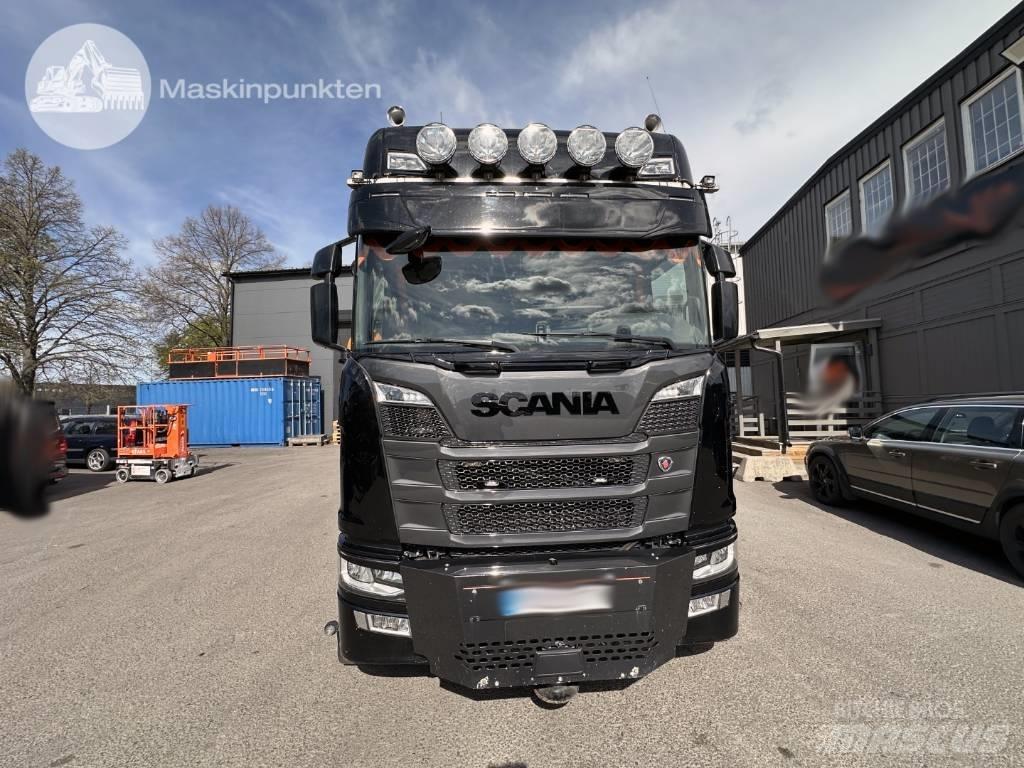 Scania R 500 Camioane cu macara