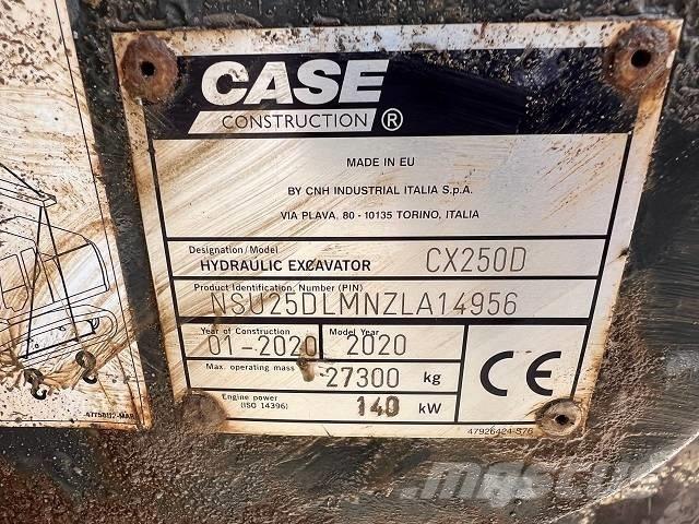 CASE CX 250 D Excavatoare pe șenile
