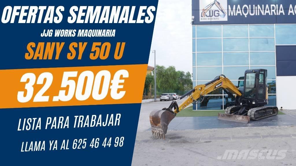 Sany SY 50 U Mini excavatoare < 7t