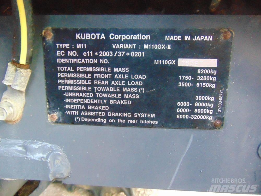 Kubota M 110 GX Tractoare