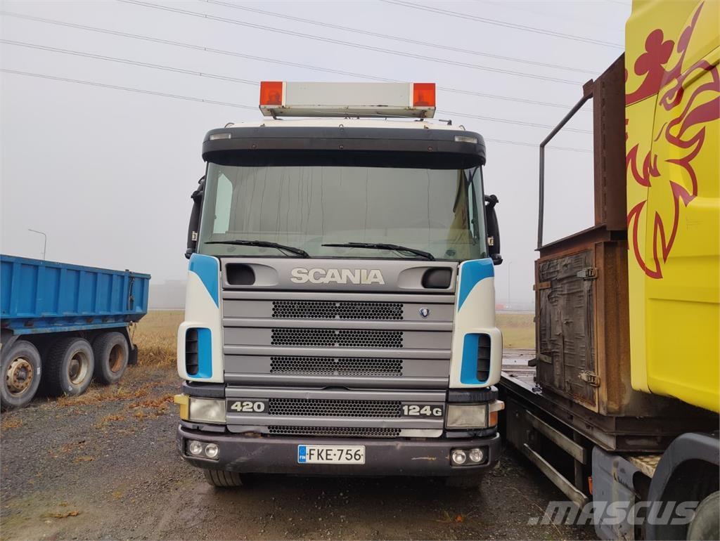 Scania G124 Camioane cu macara