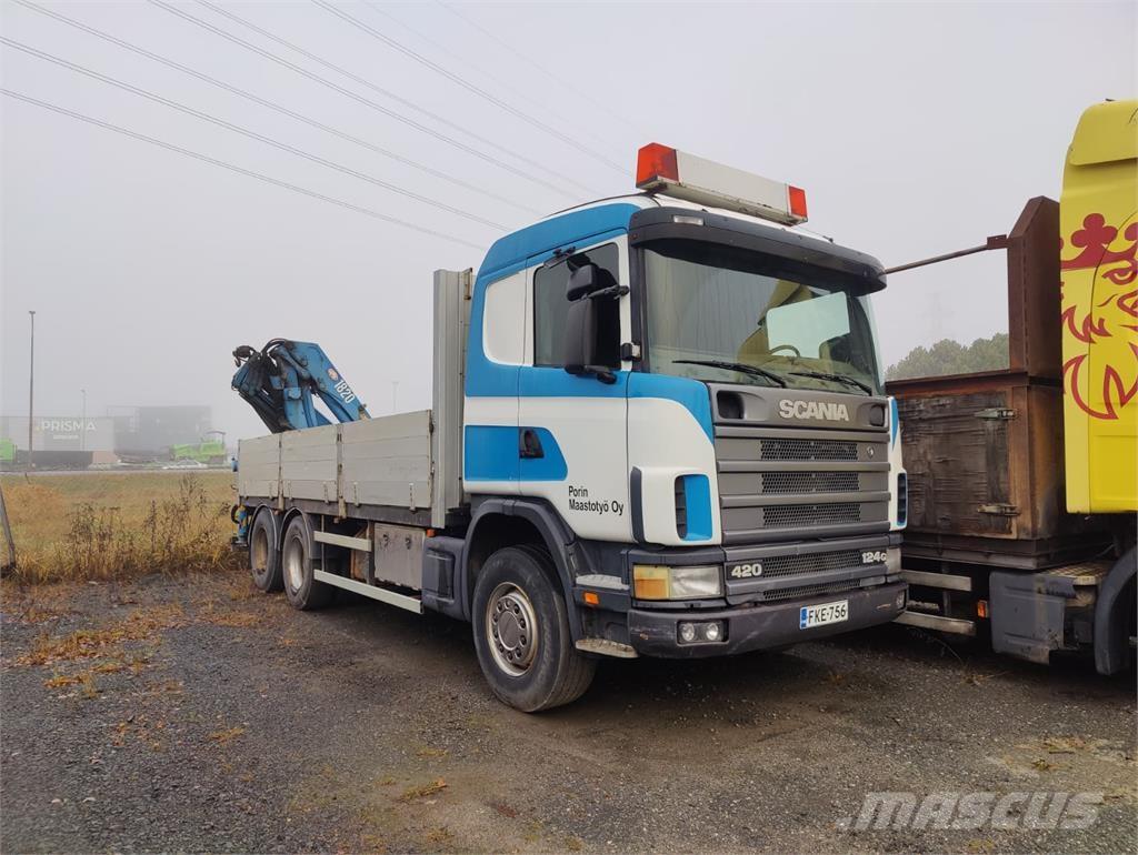 Scania G124 Camioane cu macara