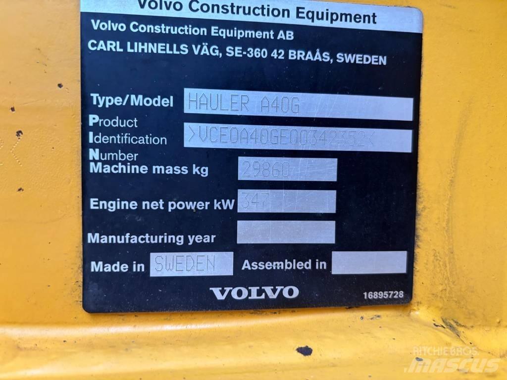 Volvo A 40 G Transportoare articulate