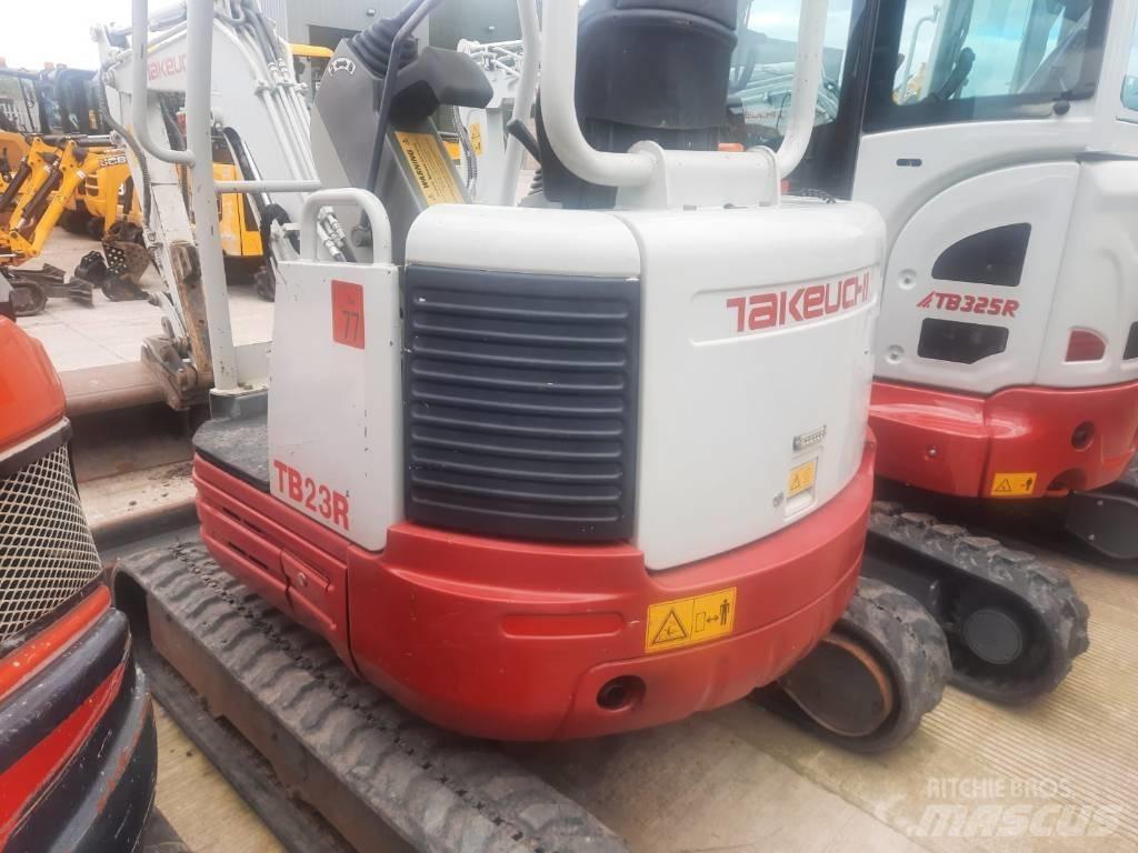 Takeuchi TB23R Mini excavatoare < 7t
