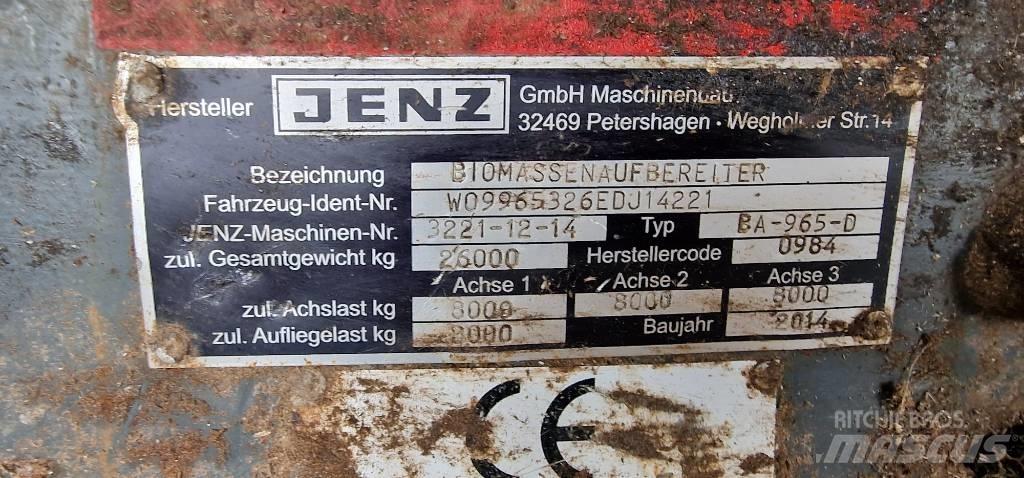 JENZ BA 965 D Concasoare mobile