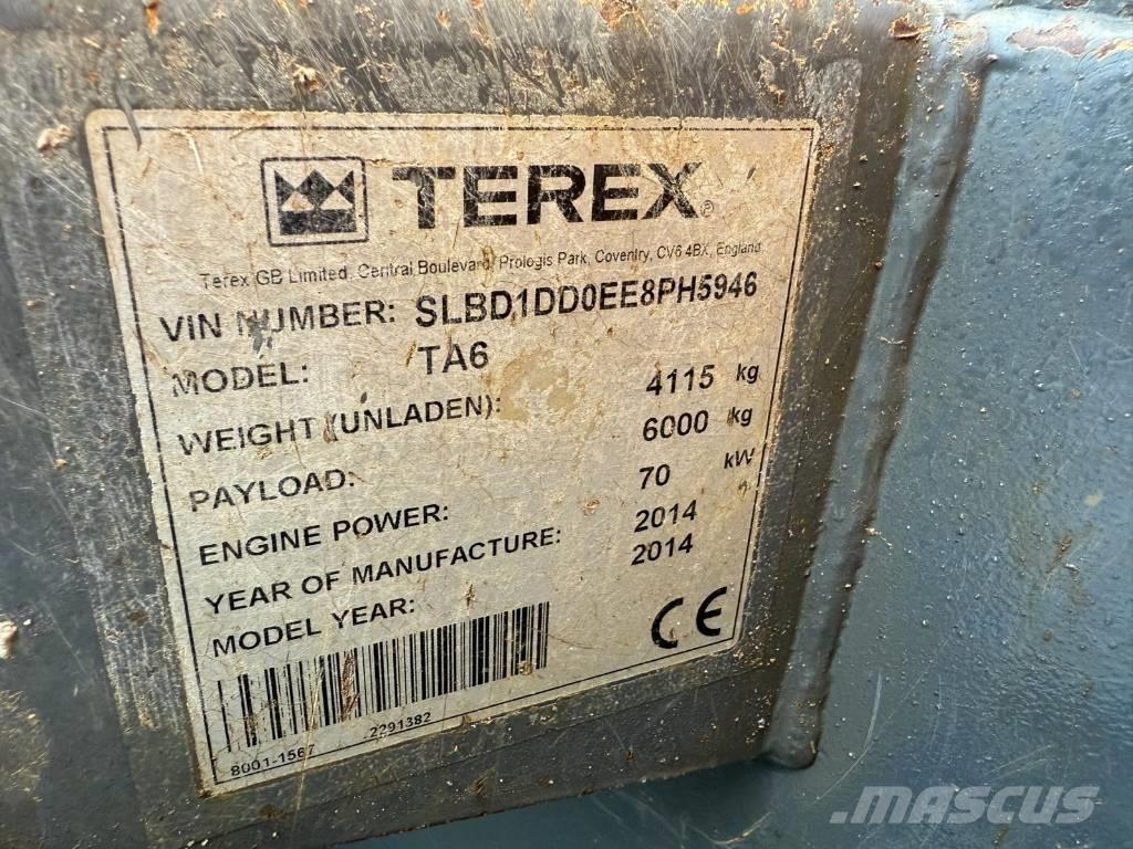 Terex TA 6 Minitractor de teren